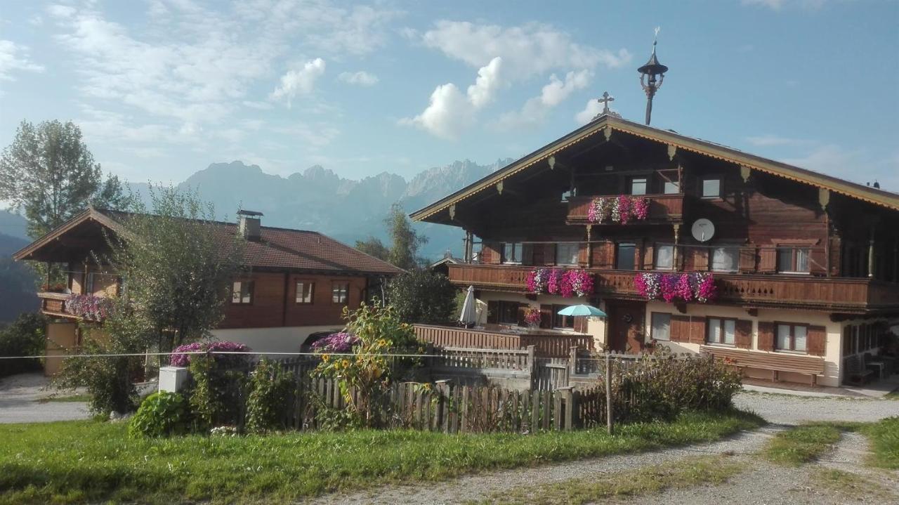 Villa Schiessling Hof Oberndorf in Tirol Exterior foto