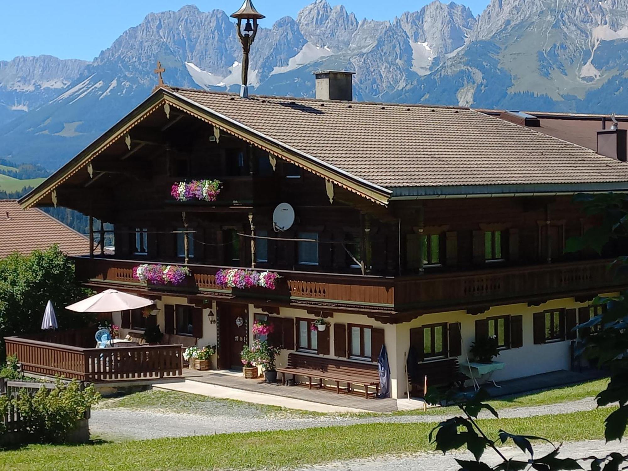 Villa Schiessling Hof Oberndorf in Tirol Exterior foto